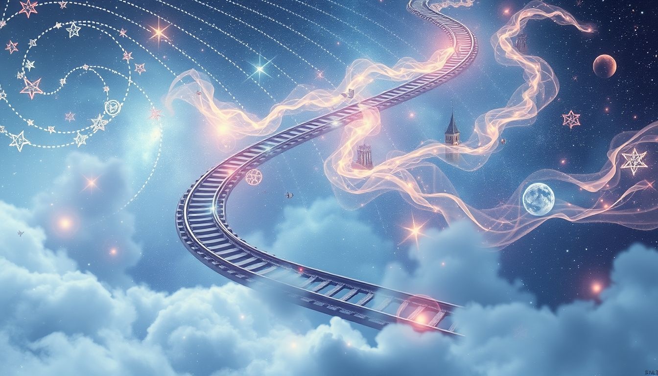 Rêver d’un déraillement symbolise souvent une perte de contrôle imminente.