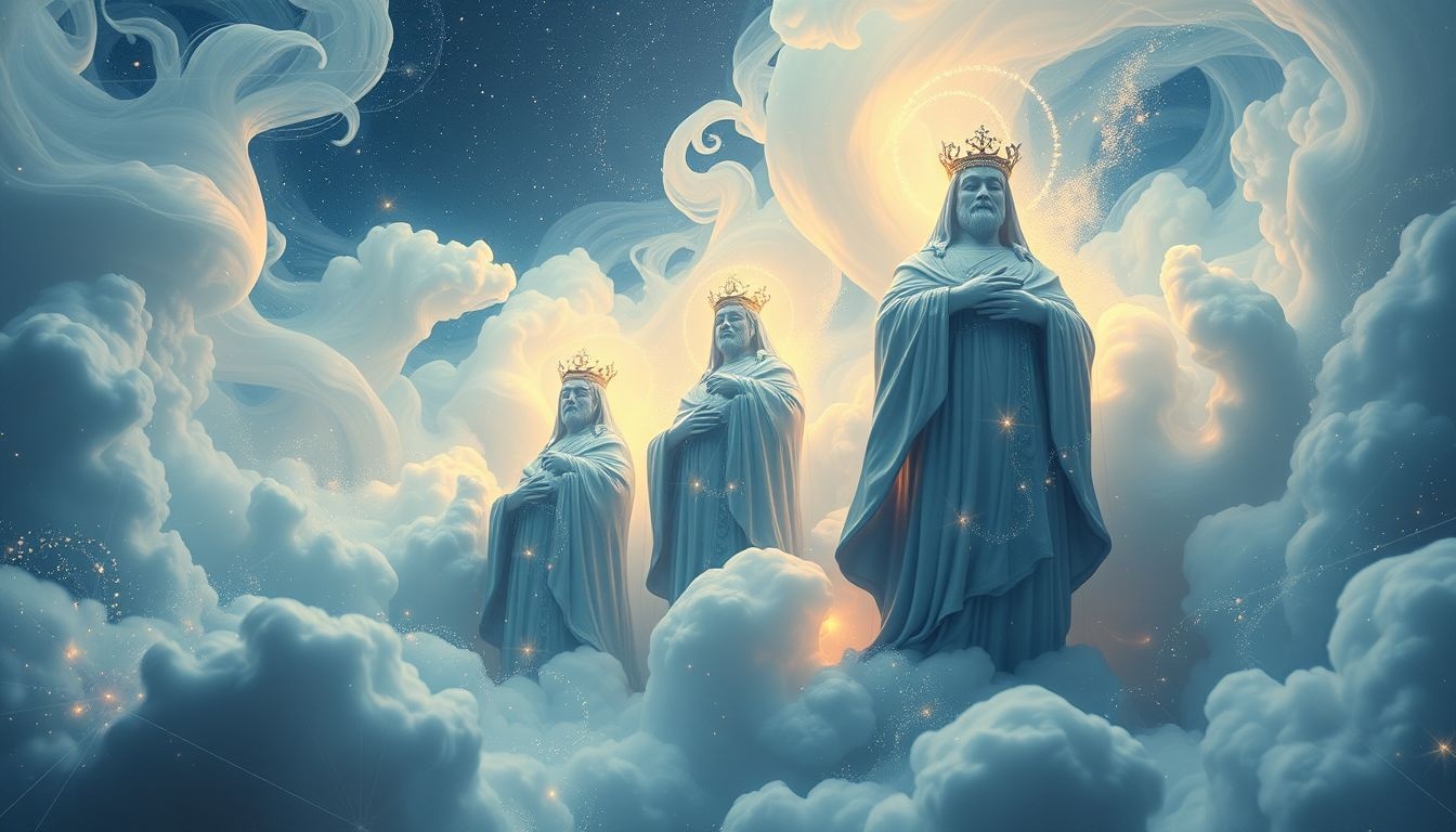 Les statues incarnent souvent le pouvoir immuable et l'autorité suprême.