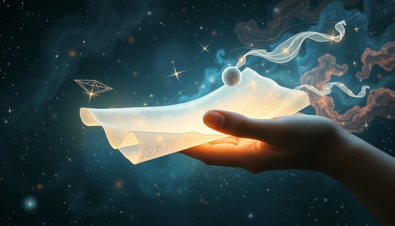 Lire un parchemin symbolise la quête profonde de sagesse intérieure.