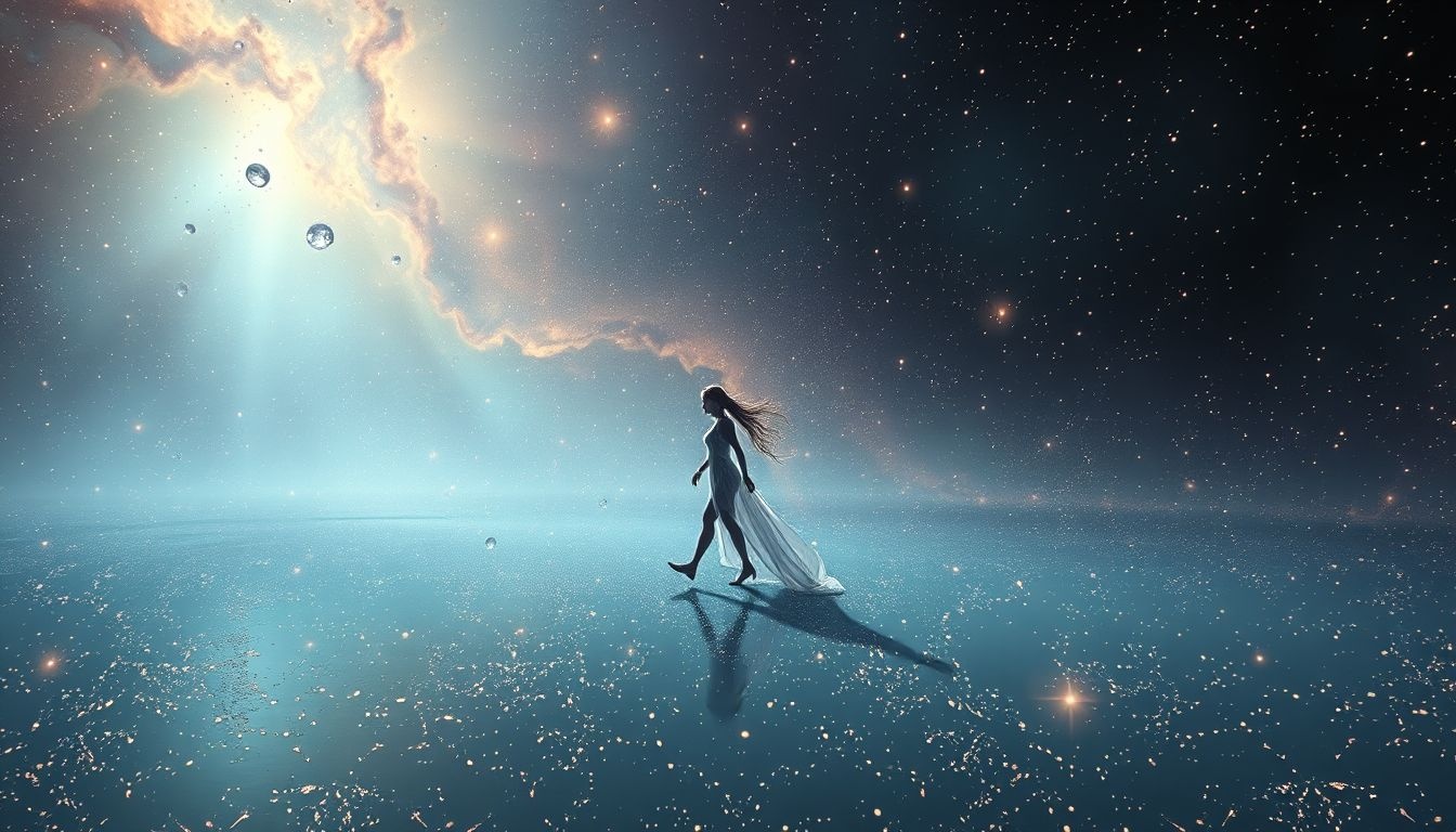 Marcher sous la pluie symbolise purification, renouveau et mélancolie profonde.