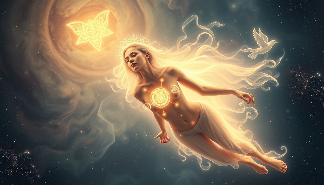 Le marquage surnaturel symbolise souvent une destinée guidée spirituellement.