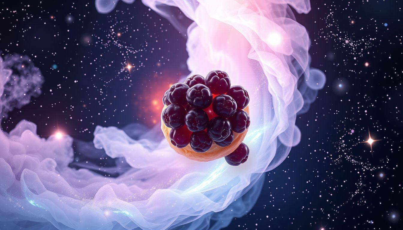 Les mûres dans un gâteau symbolisent joie et moments partagés.