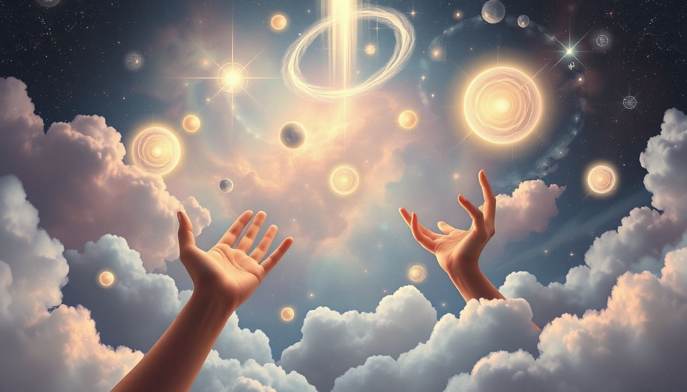 L'offre spirituelle symbolise l'appel à une transformation intérieure profonde.