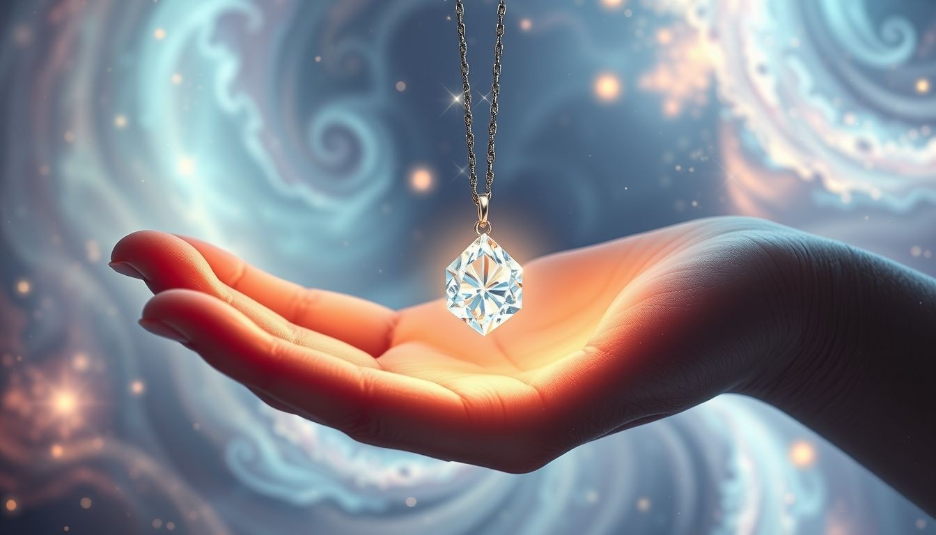 Offrir un collier de diamants symbolise un amour sincère et éternel.