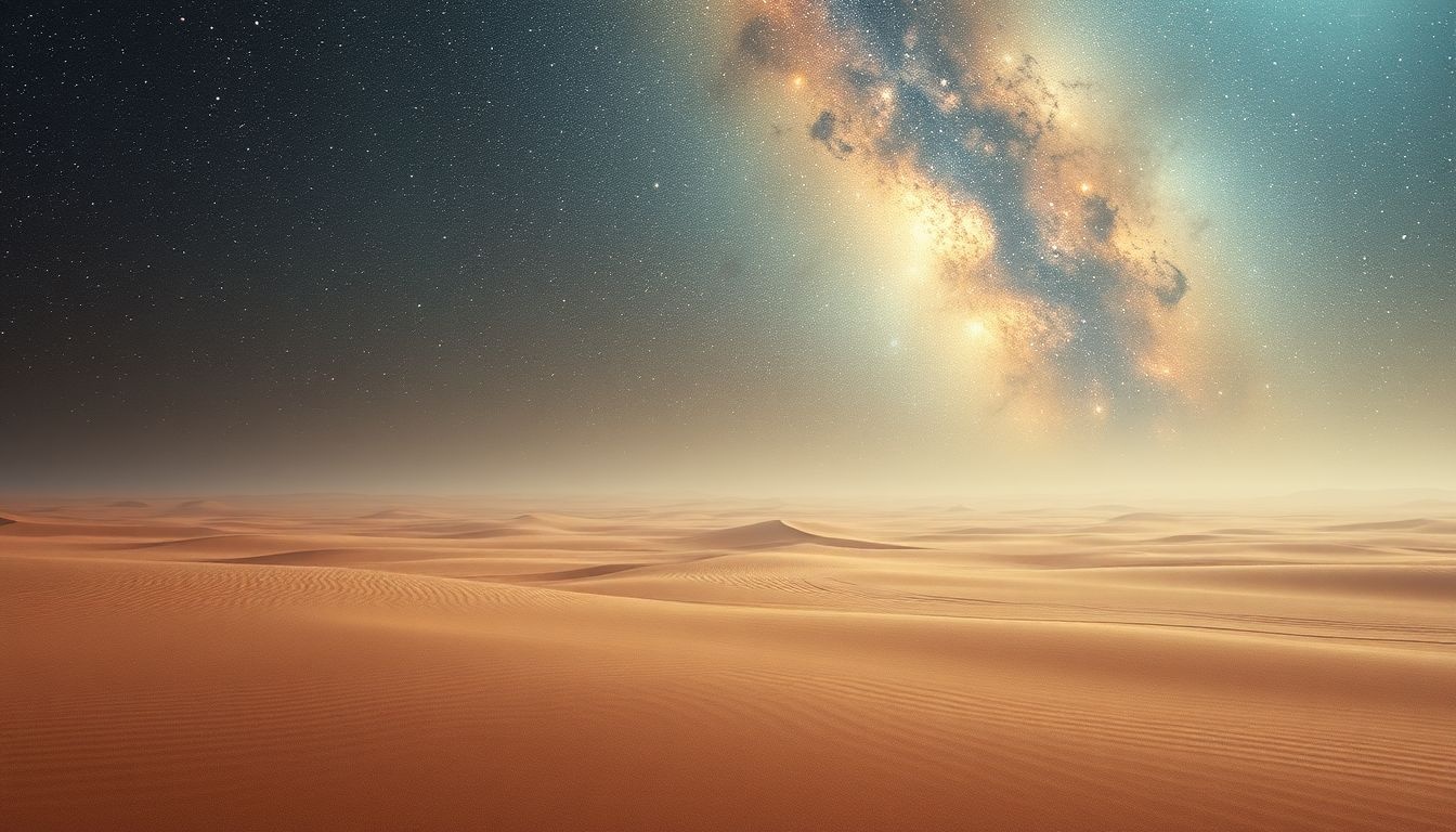 La plaine aride révèle souvent un vide émotionnel profond.