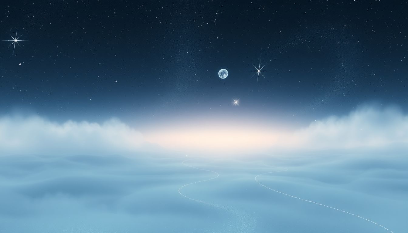 La plaine symbolise l'intuition à développer face au vide intérieur.