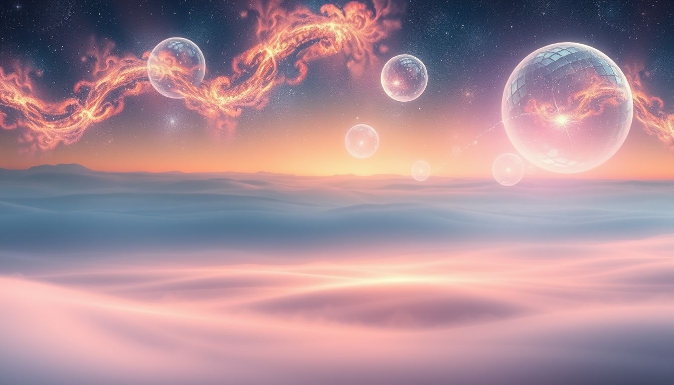 La plaine silencieuse symbolise la paix intérieure et la clarté.