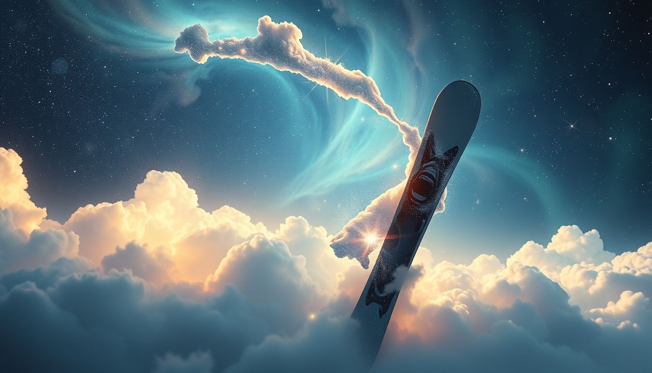 Réparer ses skis symbolise surmonter les obstacles avec adaptabilité.