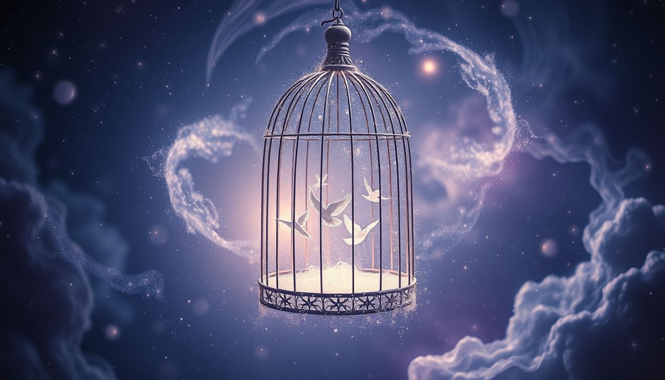 Rêver d'acheter une volière symbolise désir de liberté encadrée.