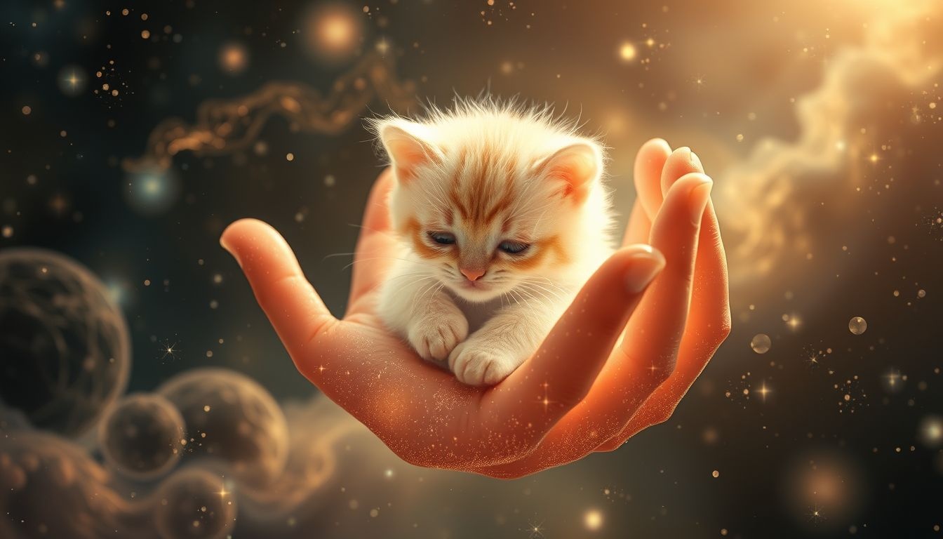 Rêver d'adopter un chaton symbolise l'accueil de nouvelles responsabilités.