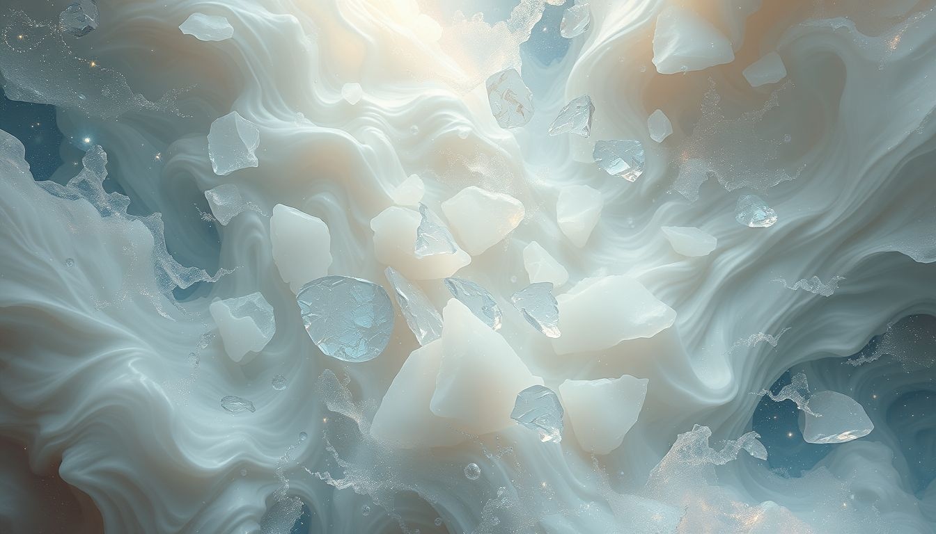 Rêver d'albâtre lié à l'eau symbolise purification émotionnelle profonde.