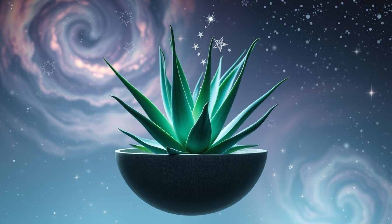 Rêver d'aloès en pot symbolise la guérison intérieure imminente.