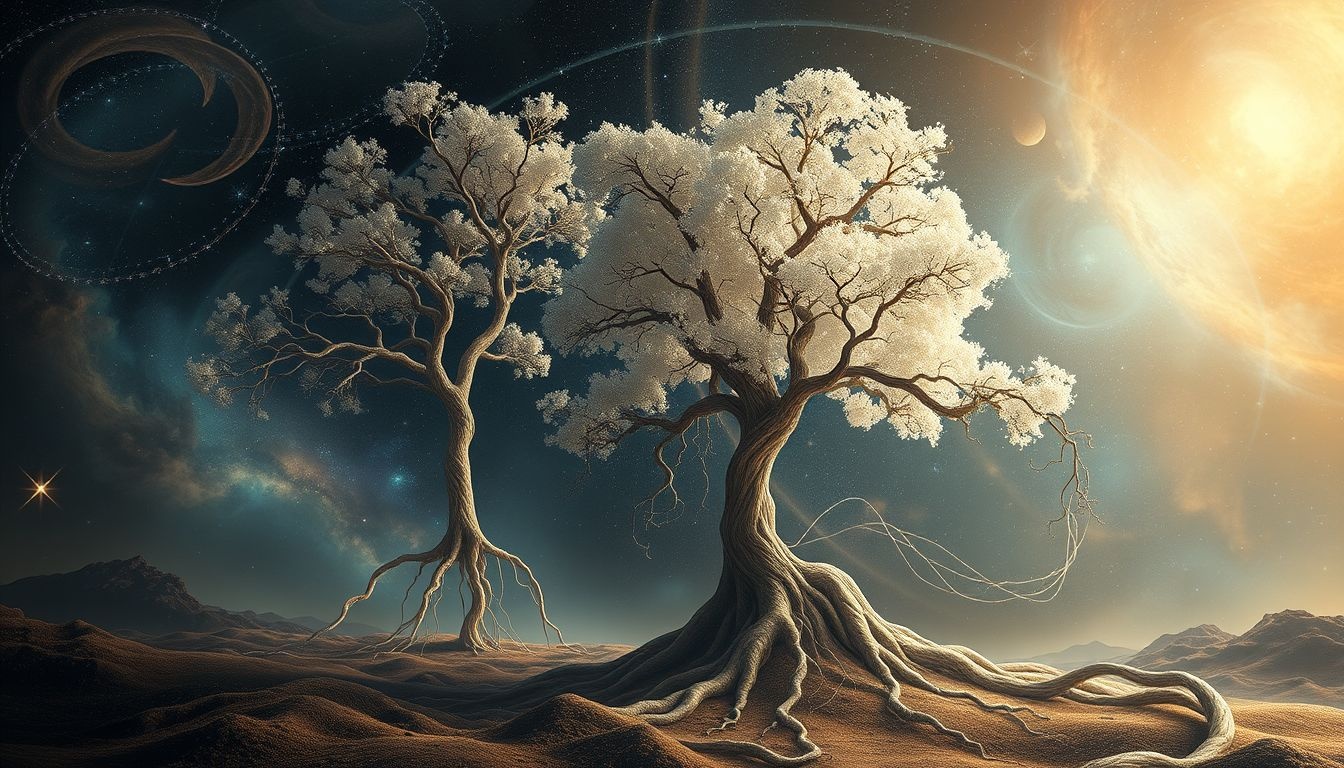 Rêver d’arbres tombant symbolise une perte d’ancrage vital.