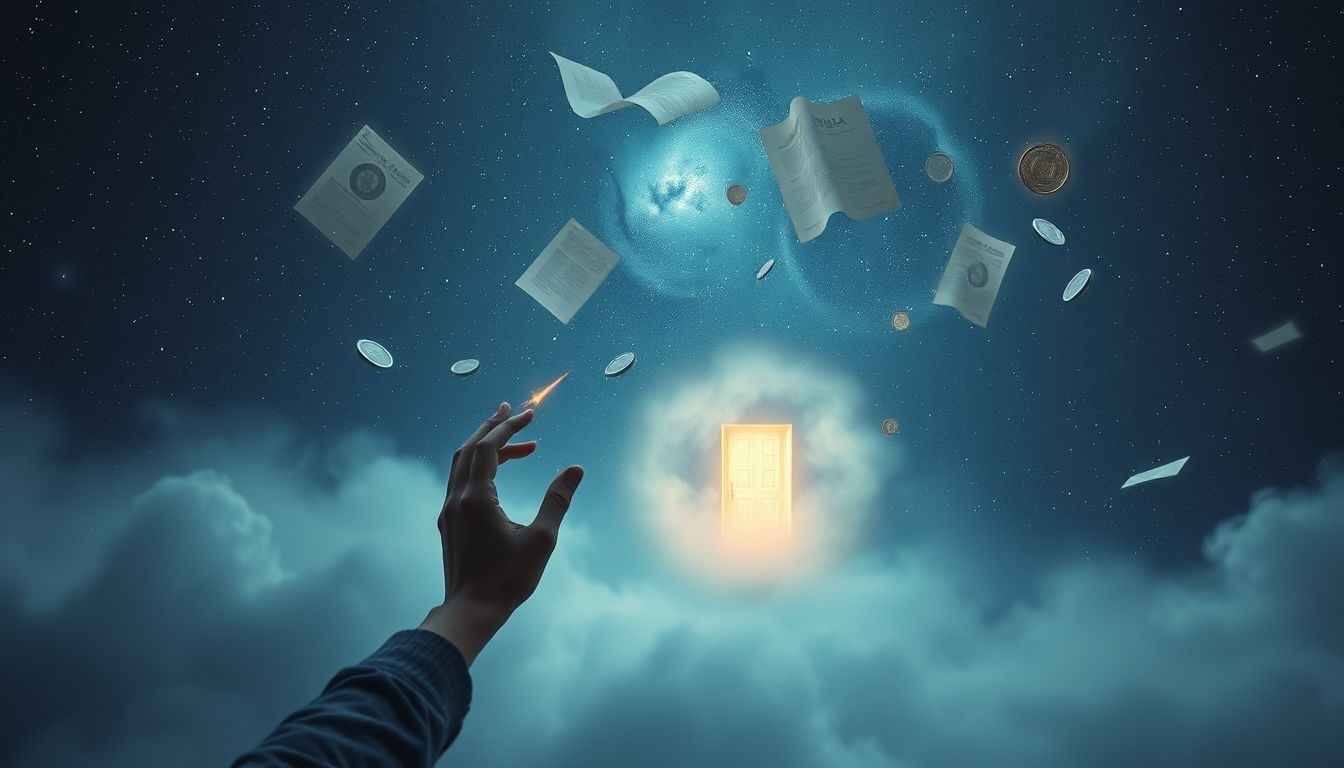 Rêver d'émigrer révèle souvent peurs face aux obstacles administratifs.