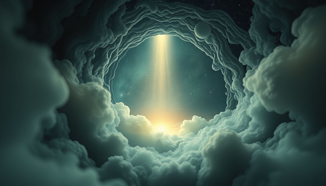 Rêver d’étouffement suivi d’une lumière symbolise un renouveau imminent.