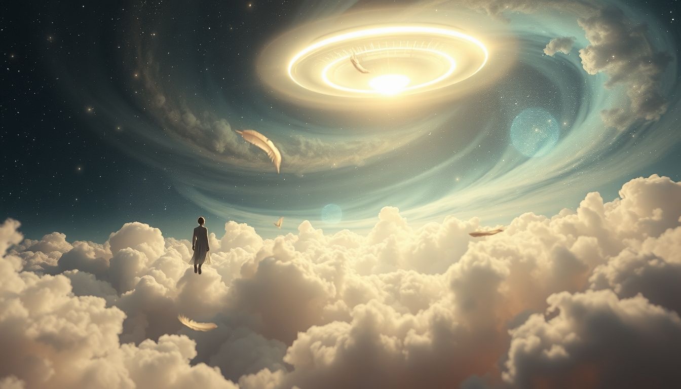 Rêver d’enlèvement par soucoupe révèle un besoin d’évasion.