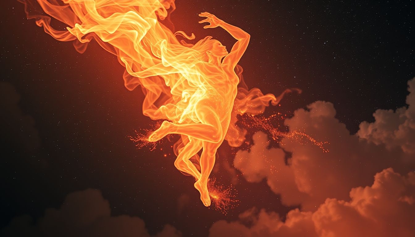 Rêver d'incinération symbolise souvent la transformation et la renaissance intérieure.
