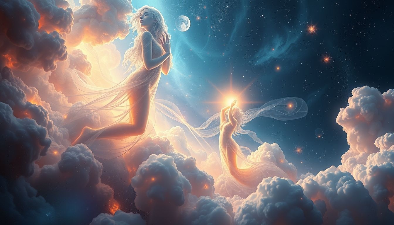 Rêver d'inspiration spirituelle révèle un profond éveil intérieur.
