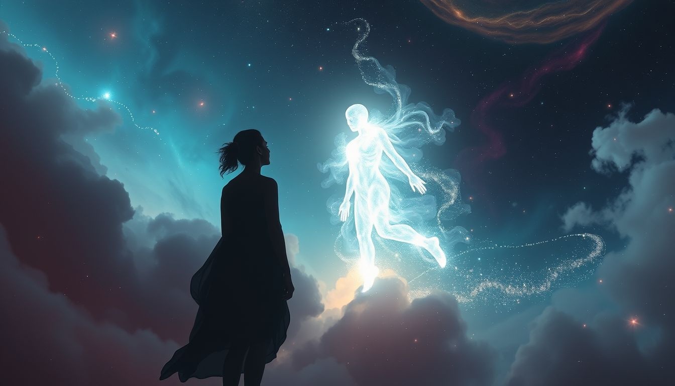 Rêver d’observer la mort symbolise souvent une transformation profonde intérieure.