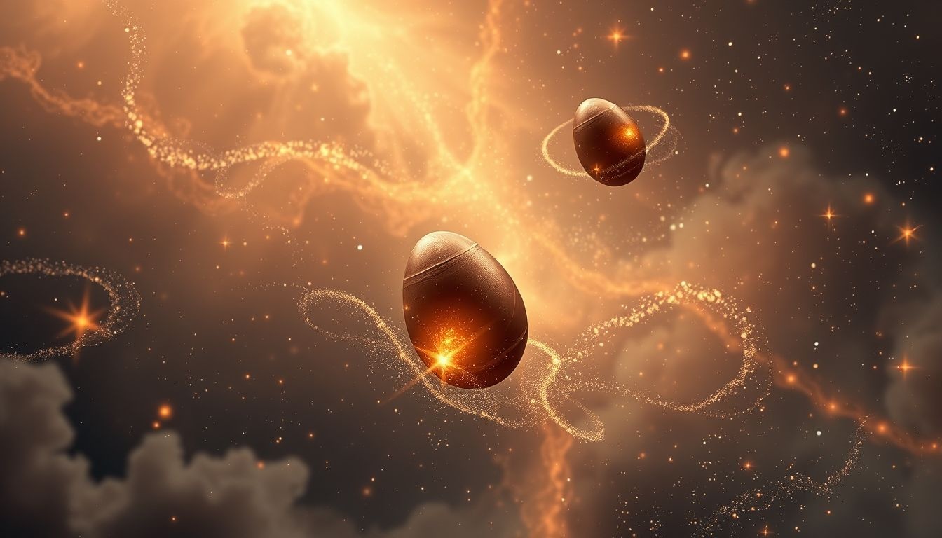 Rêver d'œufs au chocolat symbolise souvent plaisir et tentation cachée.