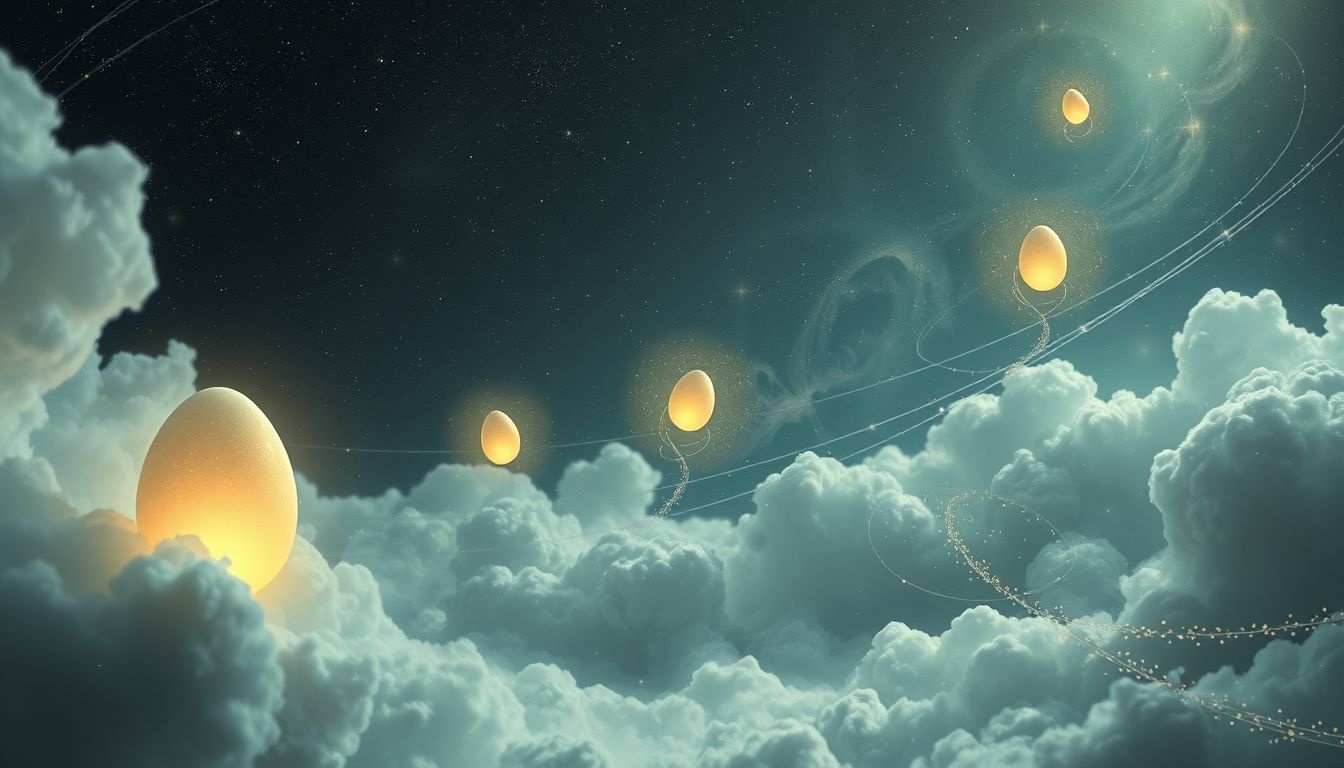 Rêver d'œufs de Pâques sans surprise symbolise souvent une déception.