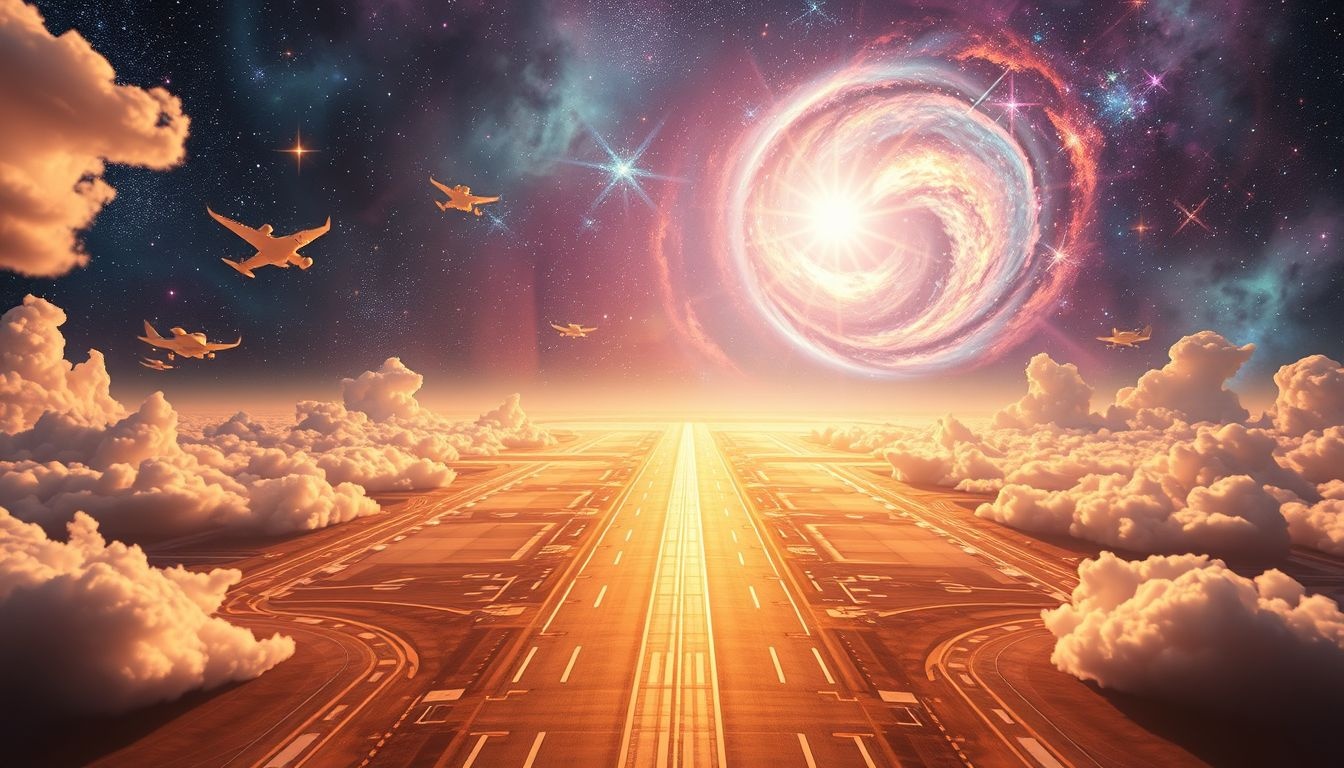 Rêver d’un aérodrome ensoleillé symbolise espoir et succès à venir.