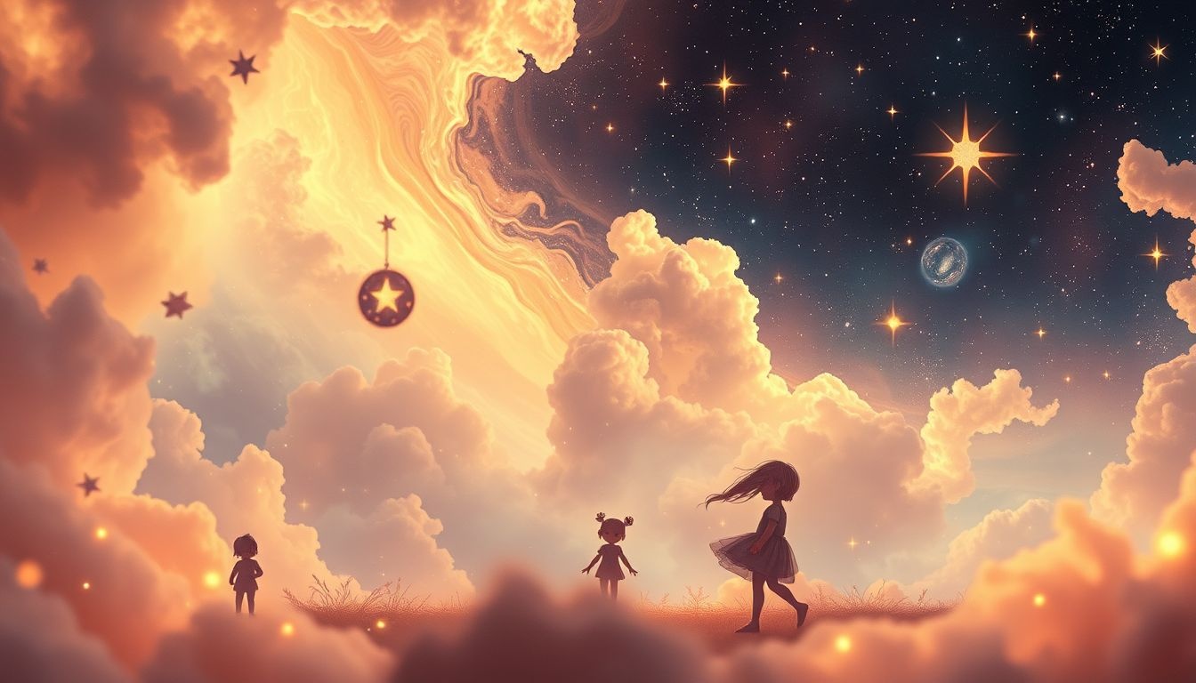 Rêver d’un après-midi d’enfance évoque nostalgie et pureté perdue.