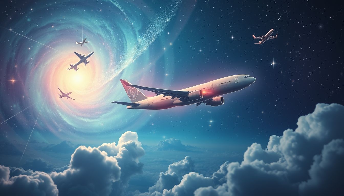 Rêver d'atterrissage symbolise souvent la fin d'un voyage intérieur.