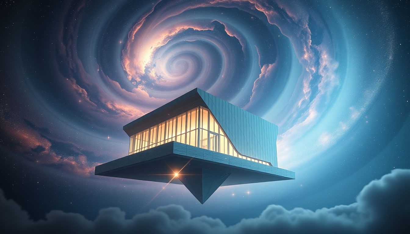 Rêver d'une façade moderne symbolise avenir innovant et confiance.