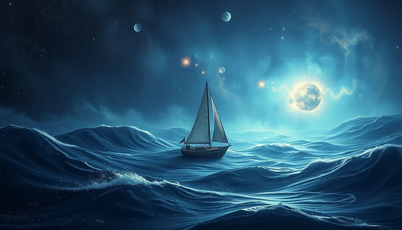 Rêver d’un bateau à un mât la nuit révèle des secrets cachés.