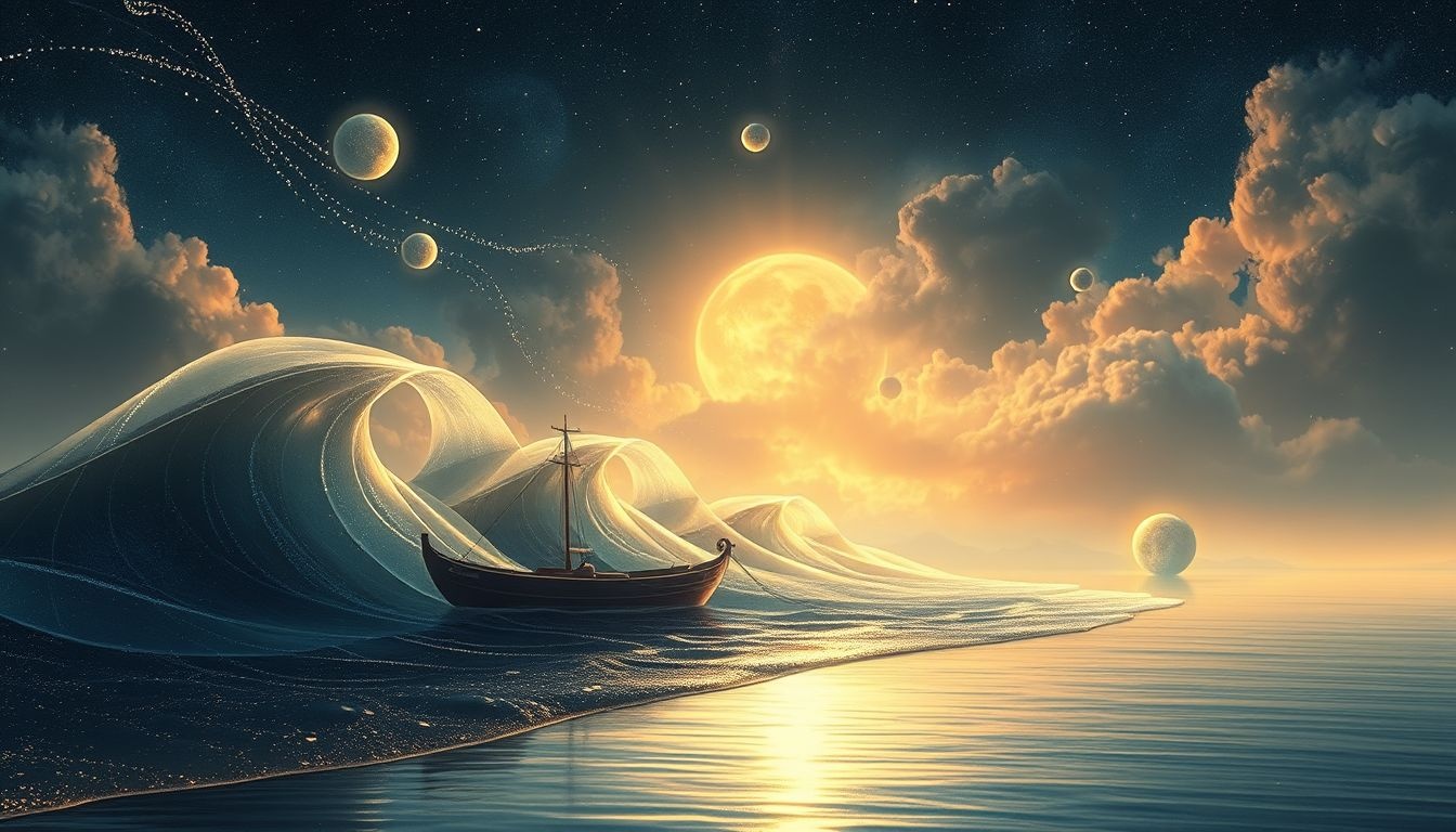 Un bateau affrété près de la côte symbolise la sécurité intérieure.