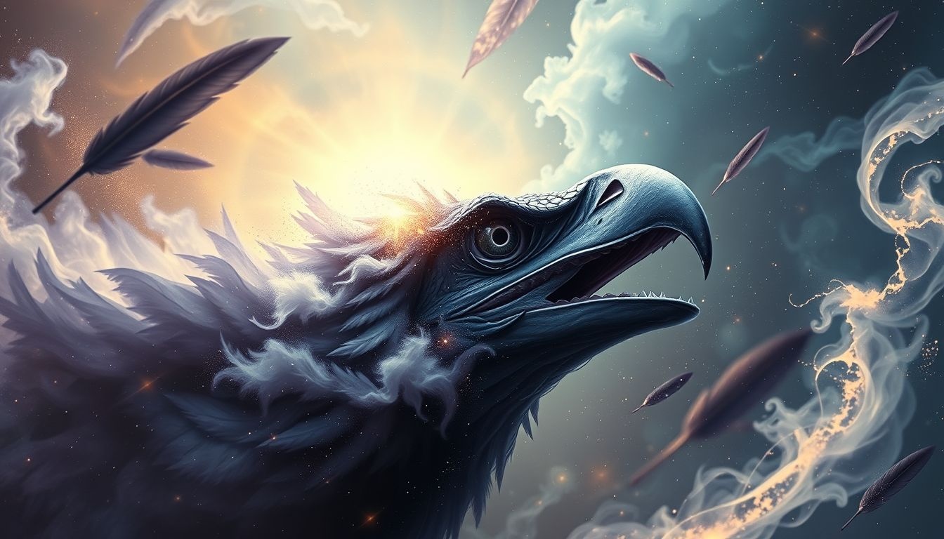 Rêver d’un bec d’oiseau de proie symbolise pouvoir et domination instinctifs.