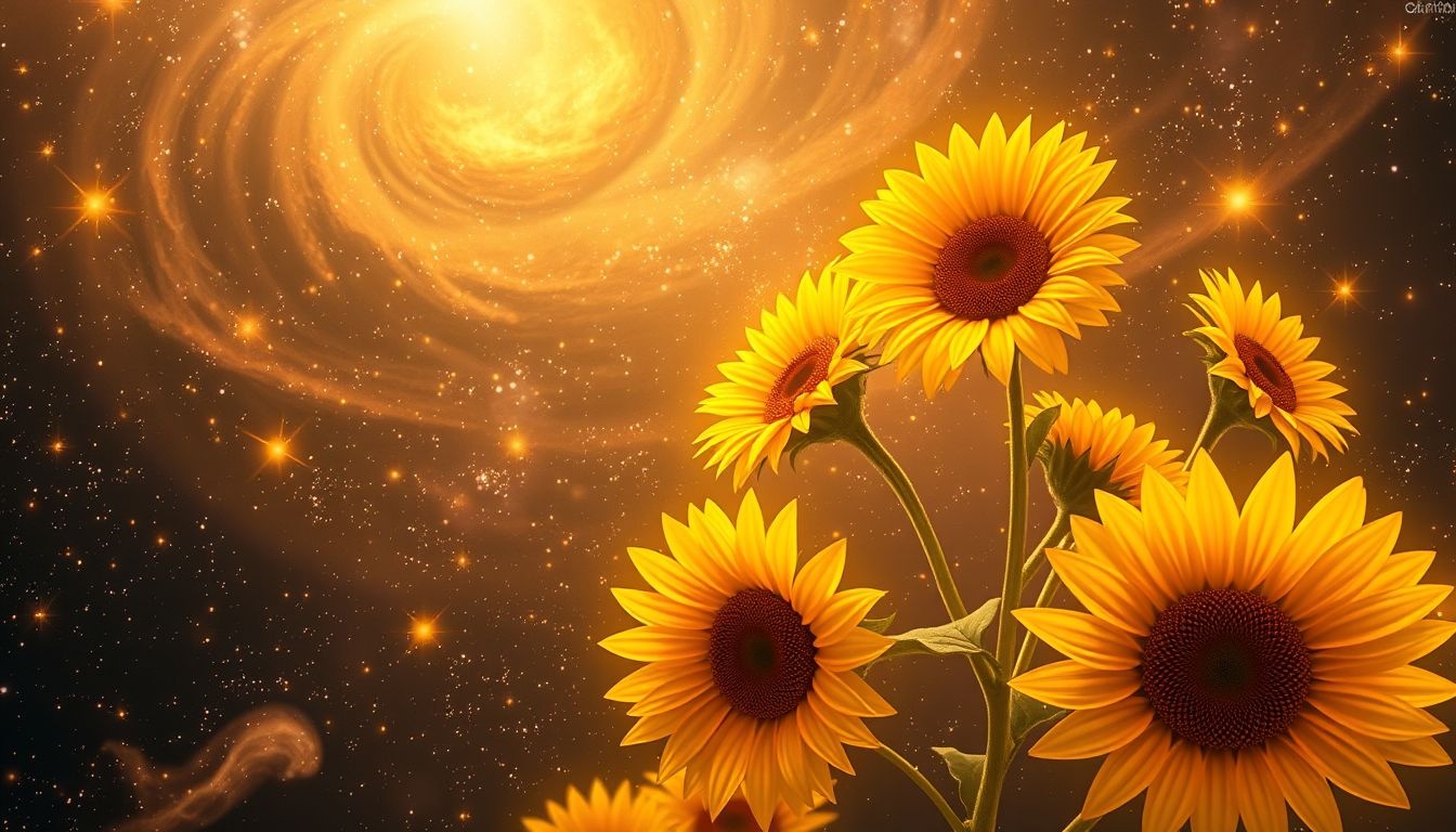 Rêver de tournesols symbolise joie, admiration et vie longue.