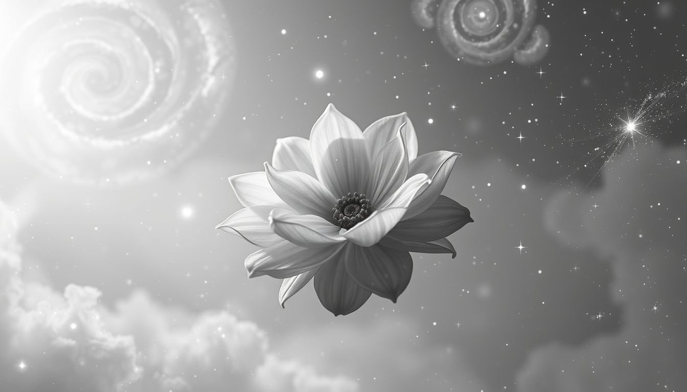 Rêver d’un bouquet monochrome symbolise un esprit clair et concentré.