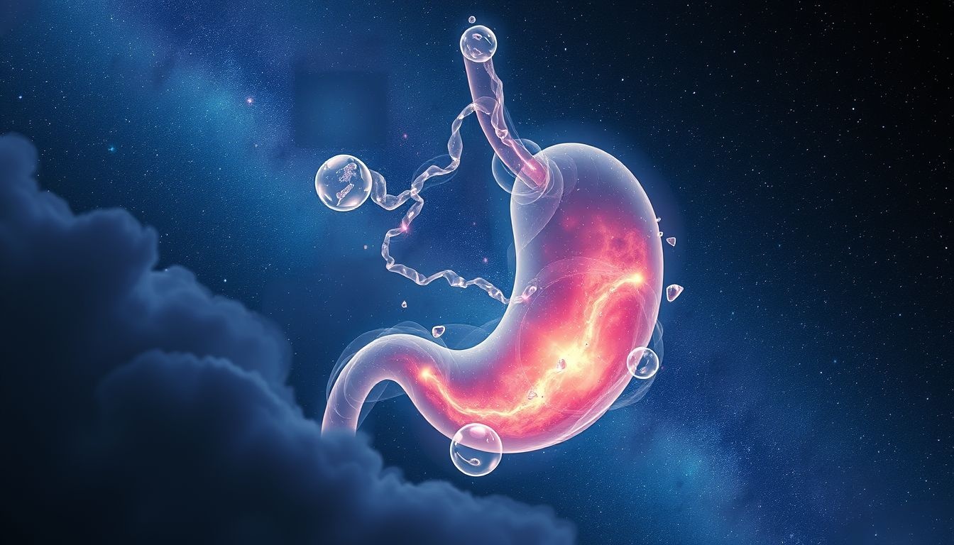 Rêver d’un carcinome gastrique révèle souvent une lourde charge émotionnelle.