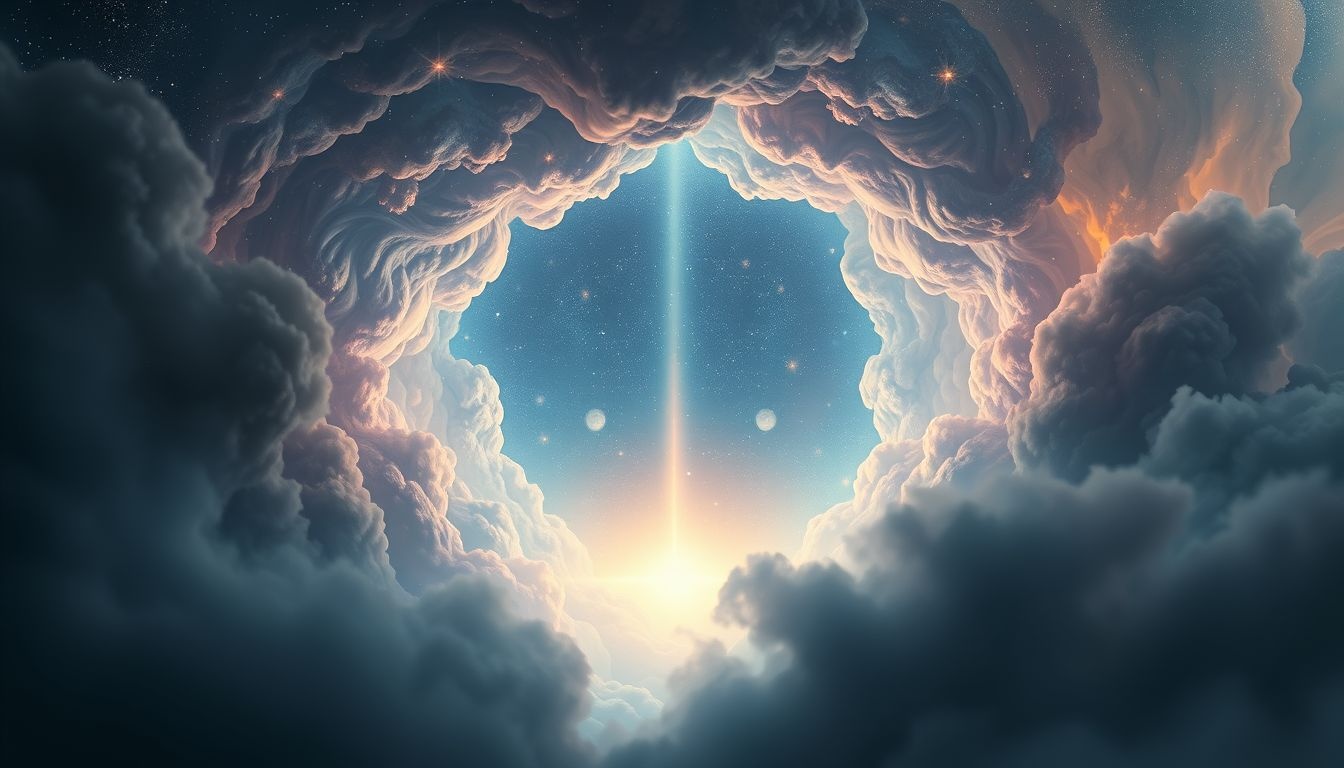 Un caveau illuminé symbolise l'espoir au cœur des ténèbres.