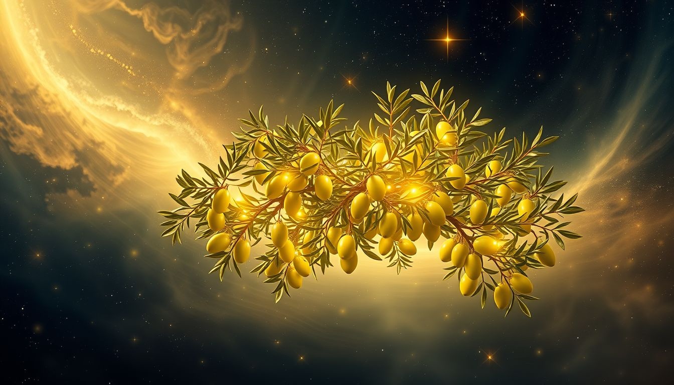 Rêver d’oliviers symbolise souvent paix et succès durable.