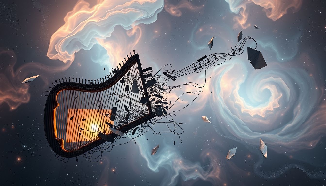 Rêver d'un clavecin cassé symbolise une perte de maîtrise intérieure.