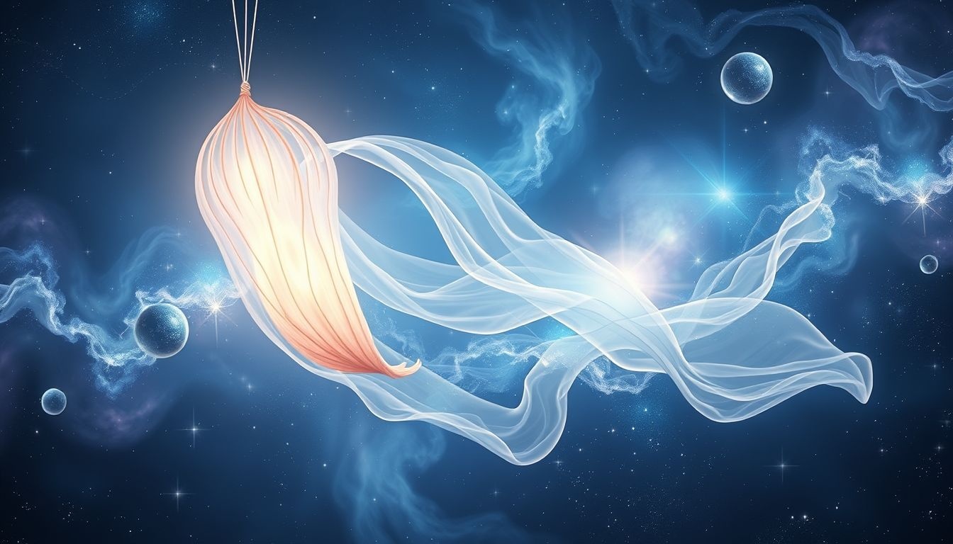 Rêver d’un cocon de soie symbolise un potentiel de transformation profonde.