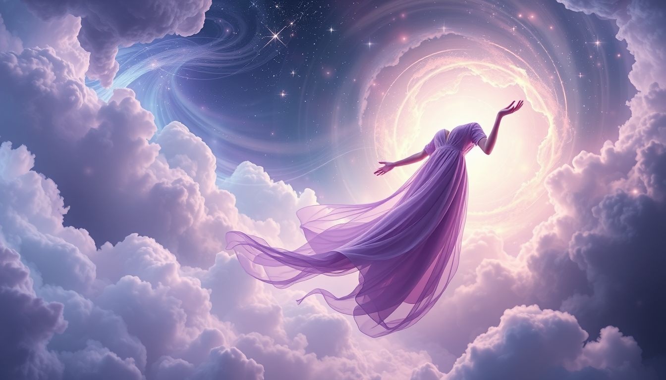 Rêver d’un costume violet symbolise intuition et quête spirituelle profonde.