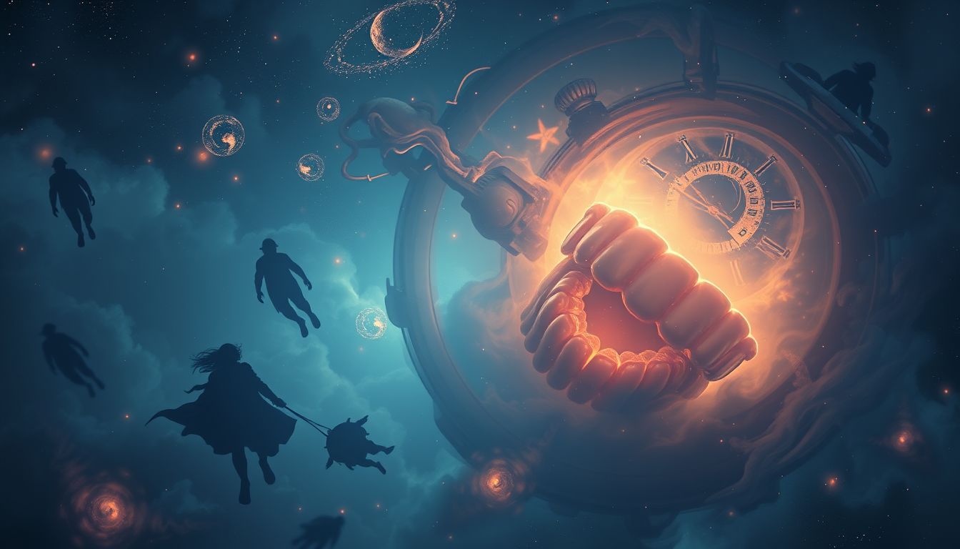 Rêver d'un dentiste poursuivant révèle une anxiété liée au passé.