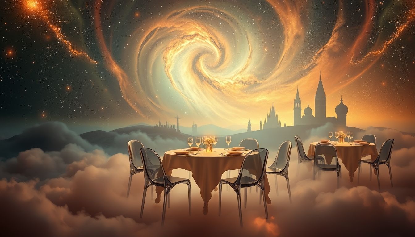 Rêver d’un dîner en bord de mer symbolise l’harmonie intérieure.