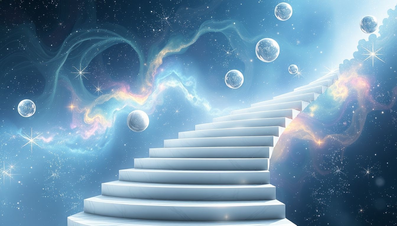 Rêver d'escalier en marbre symbolise ambition et défis sociaux.