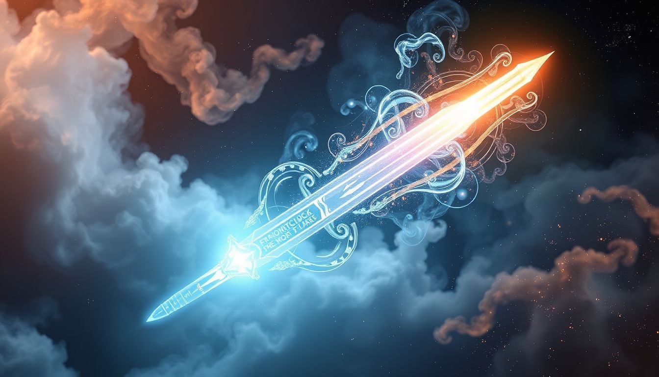 Rêver d’un fleuret magique révèle un talent caché puissant.