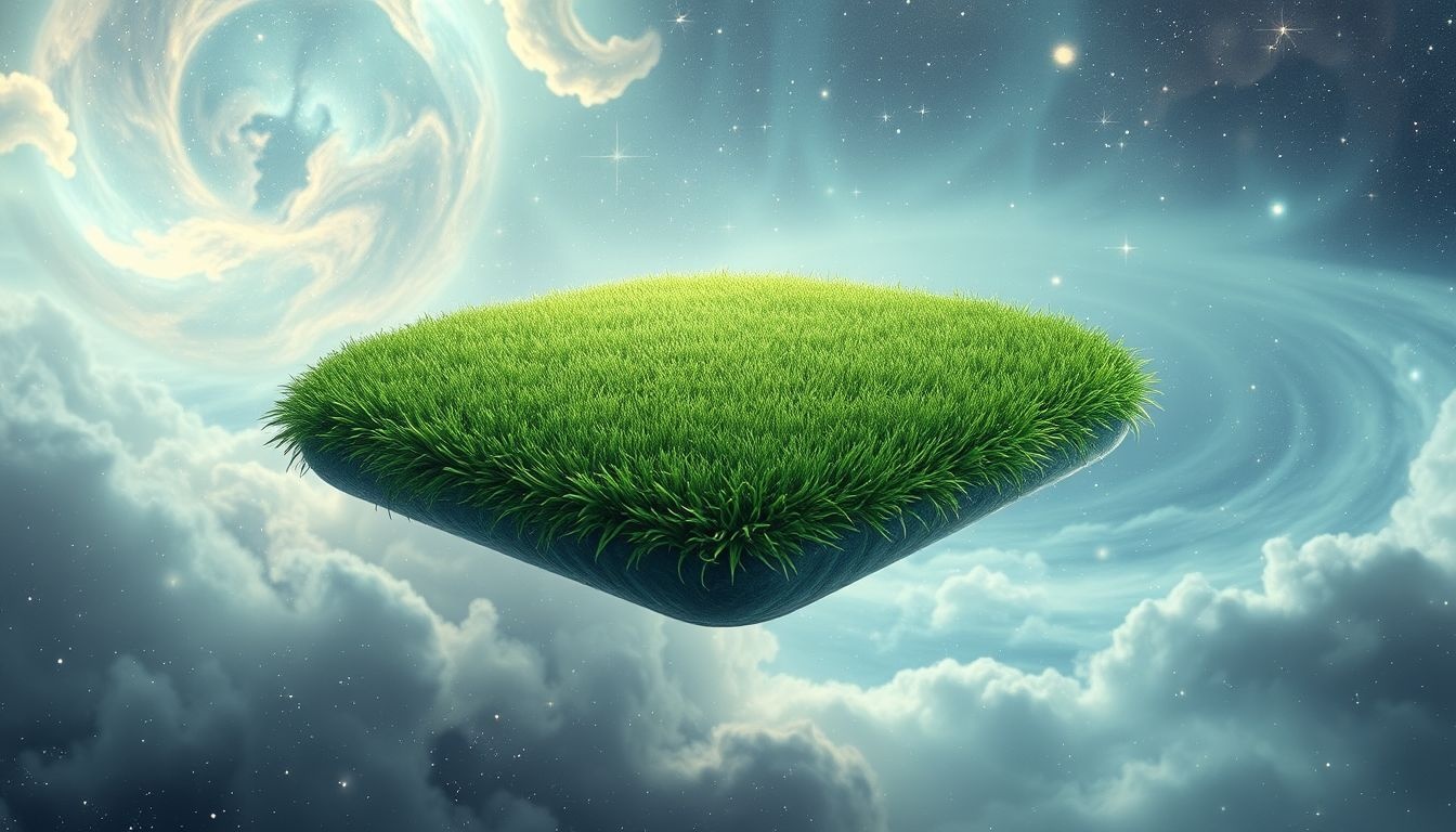 Rêver d’un gazon artificiel symbolise souvent une beauté trompeuse.