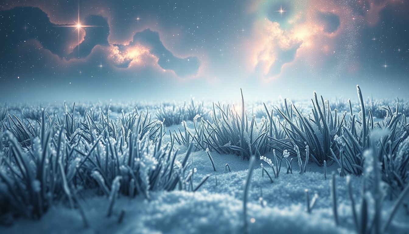 Rêver d’un gazon gelé révèle un blocage émotionnel profond.