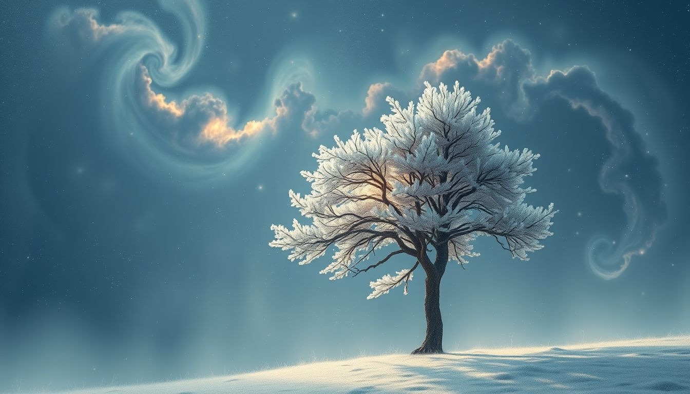 Rêver de genévrier en hiver symbolise endurance et renouveau intérieur.