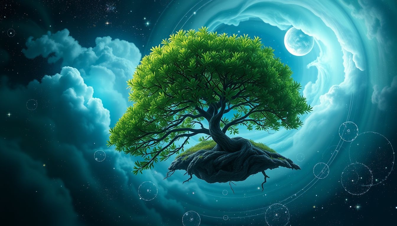 Rêver d'un genévrier vert symbolise la vitalité et la protection.