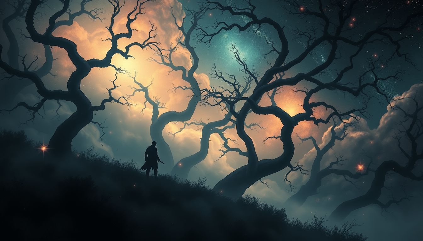 Rêver d'un guerrier en forêt symbolise courage face aux défis secrets.
