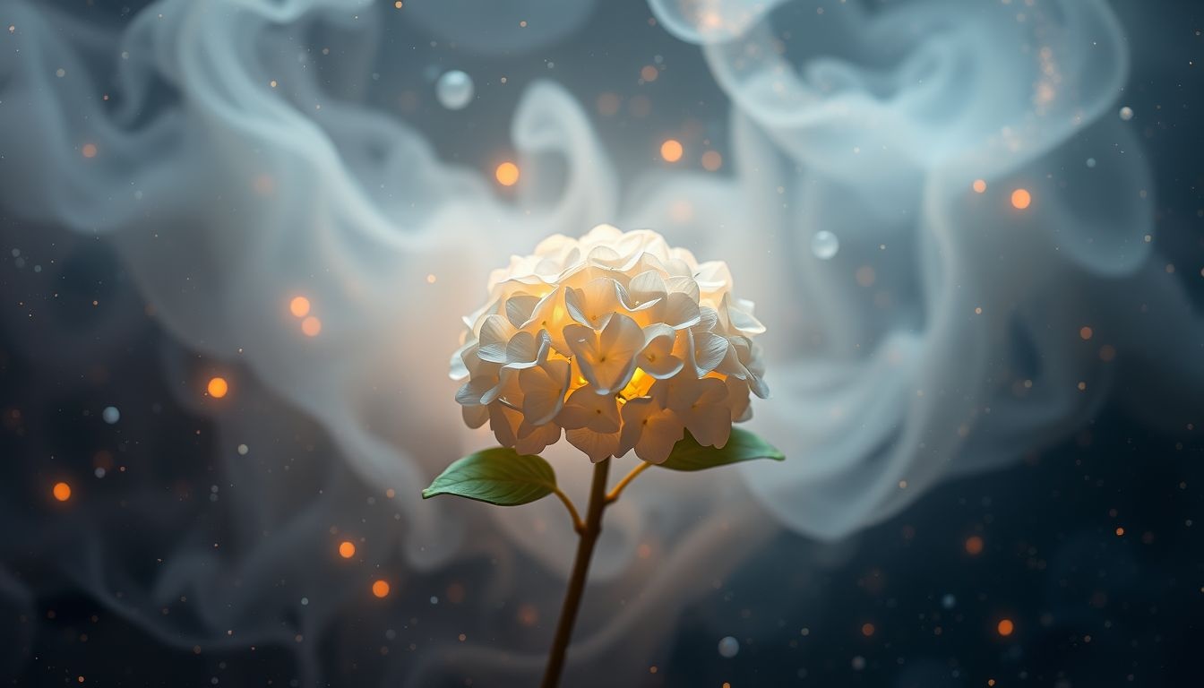 Rêver d’hortensia miniature symbolise les petites joies précieuses.